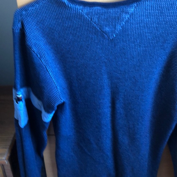 Men's vintage knit waffle top - Picture 3 of 4
